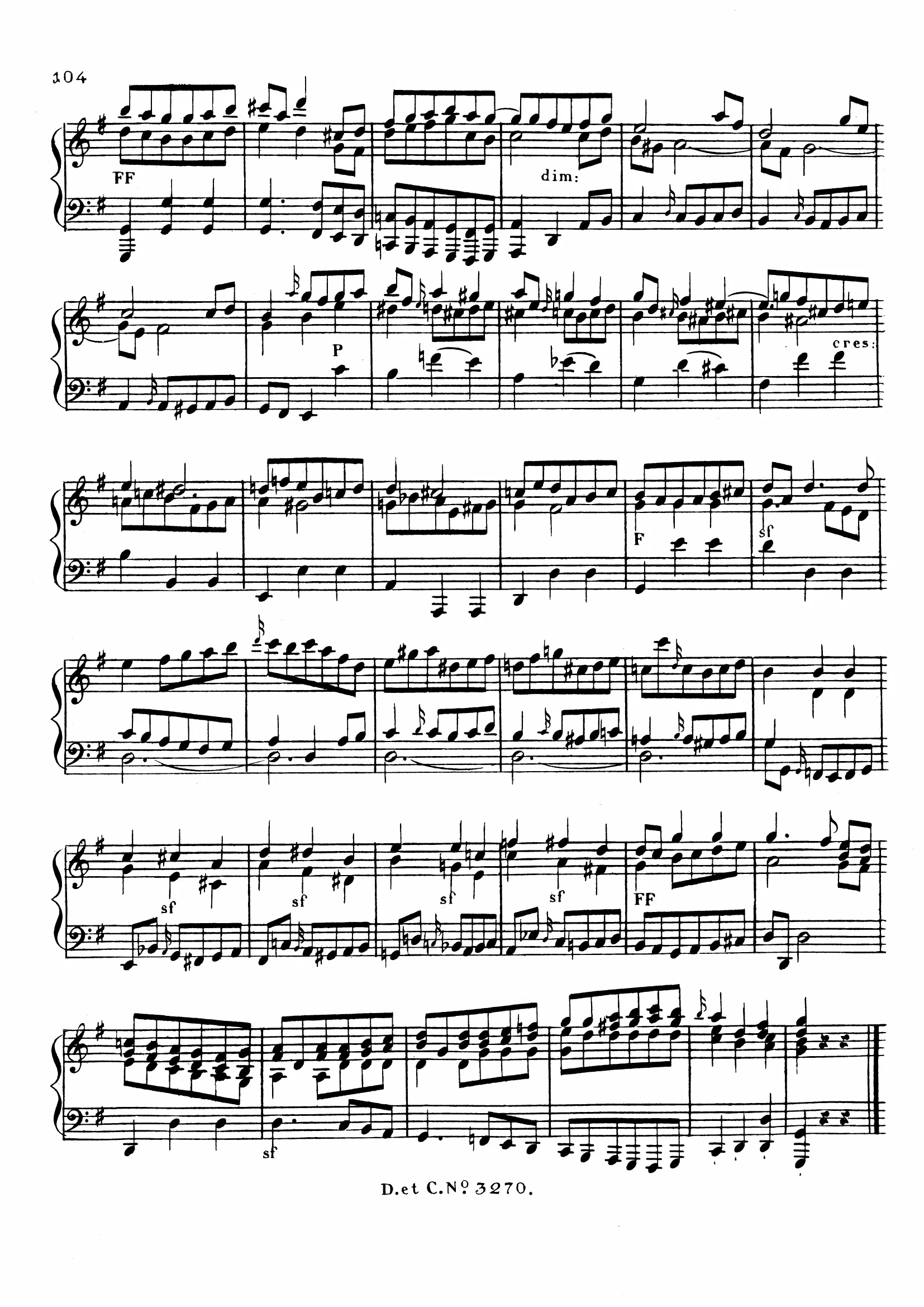 チェルニー 譜例48〜50（5/5）